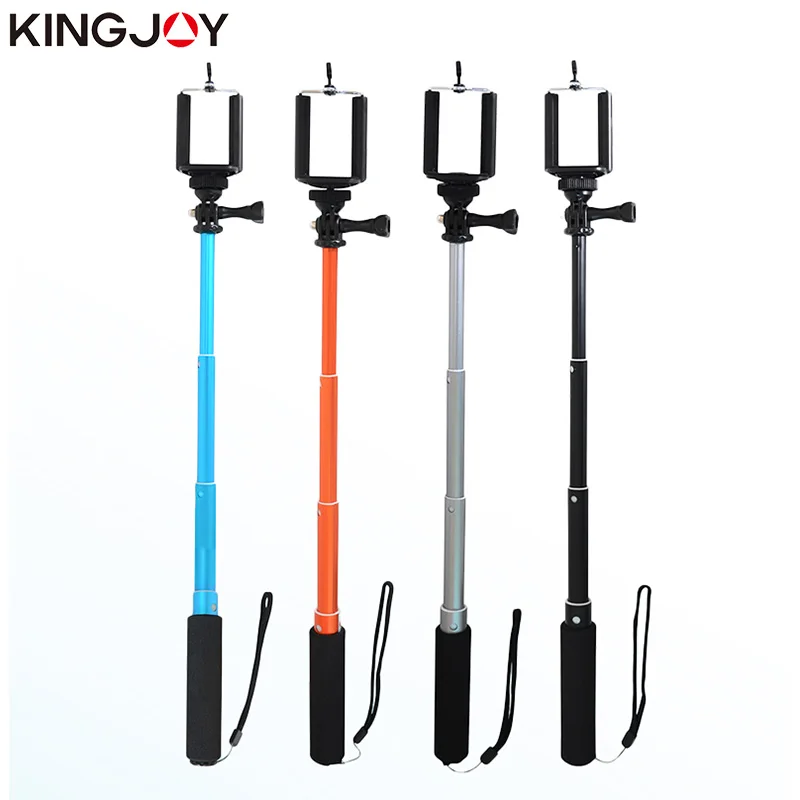 KINGJOY Official Selfie Stick Action Camera Tripod For Phone Monopod Smartphone Universal For Iphone Samsung Gopro Four Colors
KINGJOY Official Selfie Stick Action Camera Tripod For Phone Monopod Smartphone Universal For Iphone Samsung Gopro Four Colors