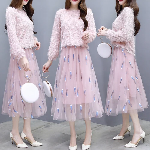 Spring Sweet 2 Piece Set Women Fairy Style Skirt Set Elegant Ensemble Femme Deux Pieces Floral Print Conjunto Feminino Ukraine
Spring Sweet 2 Piece Set Women Fairy Style Skirt Set Elegant Ensemble Femme Deux Pieces Floral Print Conjunto Feminino Ukraine