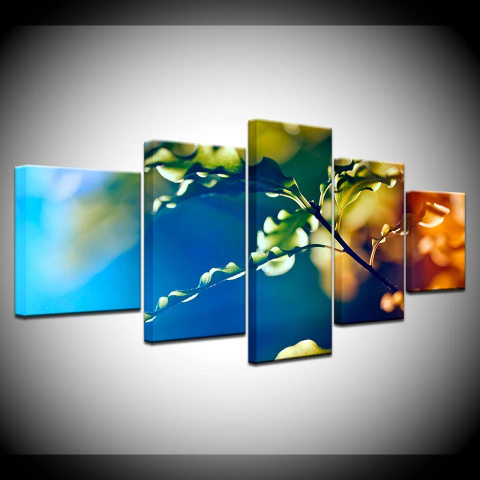 Beautiful leaves 5 Piece Wall Art Canvas Print modern Poster Modular art painting for Living Room Home Decor
Beautiful leaves 5 Piece Wall Art Canvas Print modern Poster Modular art painting for Living Room Home Decor