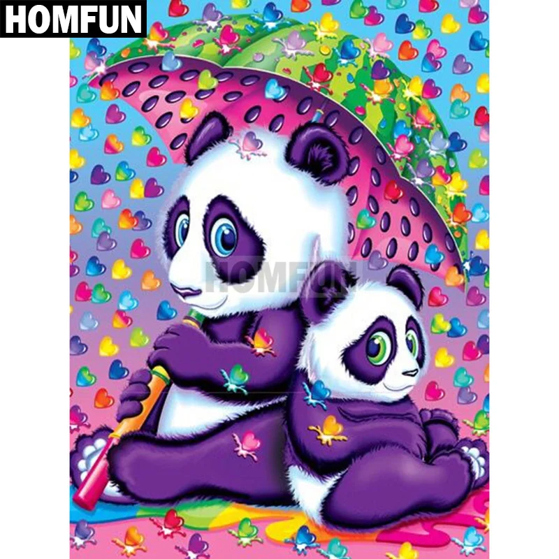 HOMFUN Full Square/Round Drill 5D DIY Diamond Painting "Animal panda" Embroidery Cross Stitch 5D Home Decor Gift A02461
HOMFUN Full Square/Round Drill 5D DIY Diamond Painting "Animal panda" Embroidery Cross Stitch 5D Home Decor Gift A02461