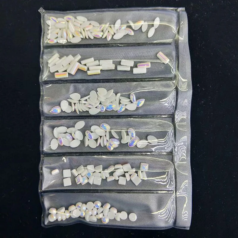 1 Pack AB Colorful Rhinestones Shiny Gems For Nails 3D Crystal Pearls Stones For Nail Art Teardrop/Horse Eye/Square Diy Manicure
1 Pack AB Colorful Rhinestones Shiny Gems For Nails 3D Crystal Pearls Stones For Nail Art Teardrop/Horse Eye/Square Diy Manicure