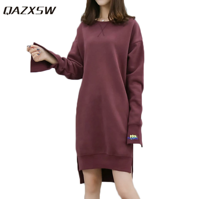 QAZXSW 2019 New Spring Plus Size Women Dresses Irregular Slip Sportwear Women Harajuku Long Sleeve Render Dress Vestidos HB605
QAZXSW 2019 New Spring Plus Size Women Dresses Irregular Slip Sportwear Women Harajuku Long Sleeve Render Dress Vestidos HB605
