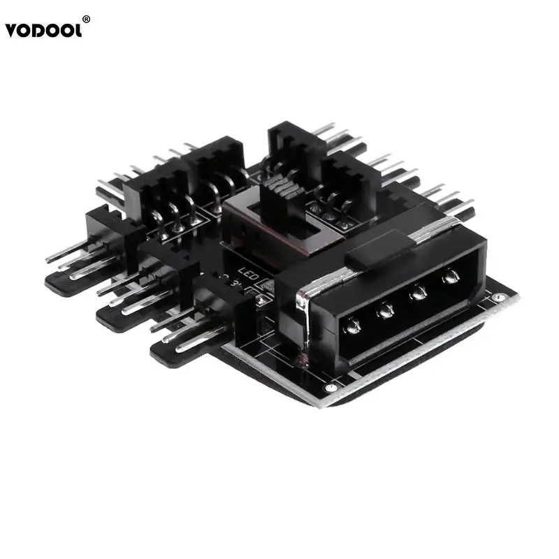 VODOOL DIY 4 контакта/3 контакта 8 каналов 12 В SATA компьютерный чехол охлаждающий вентилятор Радиатор концентратор пластина поддержка водяного Ох...
VODOOL DIY 4 контакта/3 контакта 8 каналов 12 В SATA компьютерный чехол охлаждающий вентилятор Радиатор концентратор пластина поддержка водяного Ох...