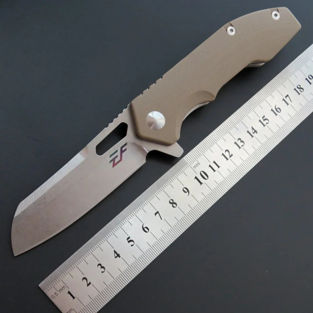 outdoor multi-function G10 folding knife D2 steel high hardness knife bearing system collection tactical pocket survival knife
outdoor multi-function G10 folding knife D2 steel high hardness knife bearing system collection tactical pocket survival knife