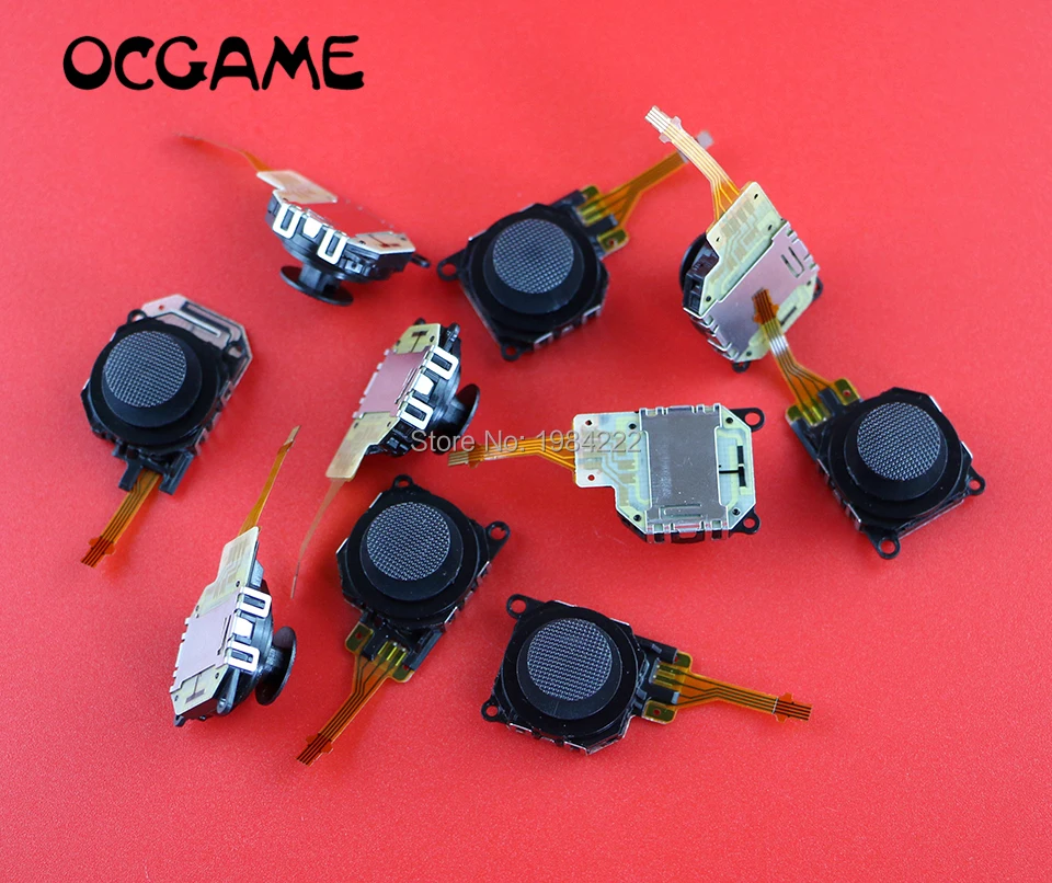 OCGAME 10pcs/lot high quality Replacement Type 3000 Black Button 3D Analog Joystick Rocker For PSP3000 OEM
OCGAME 10pcs/lot high quality Replacement Type 3000 Black Button 3D Analog Joystick Rocker For PSP3000 OEM