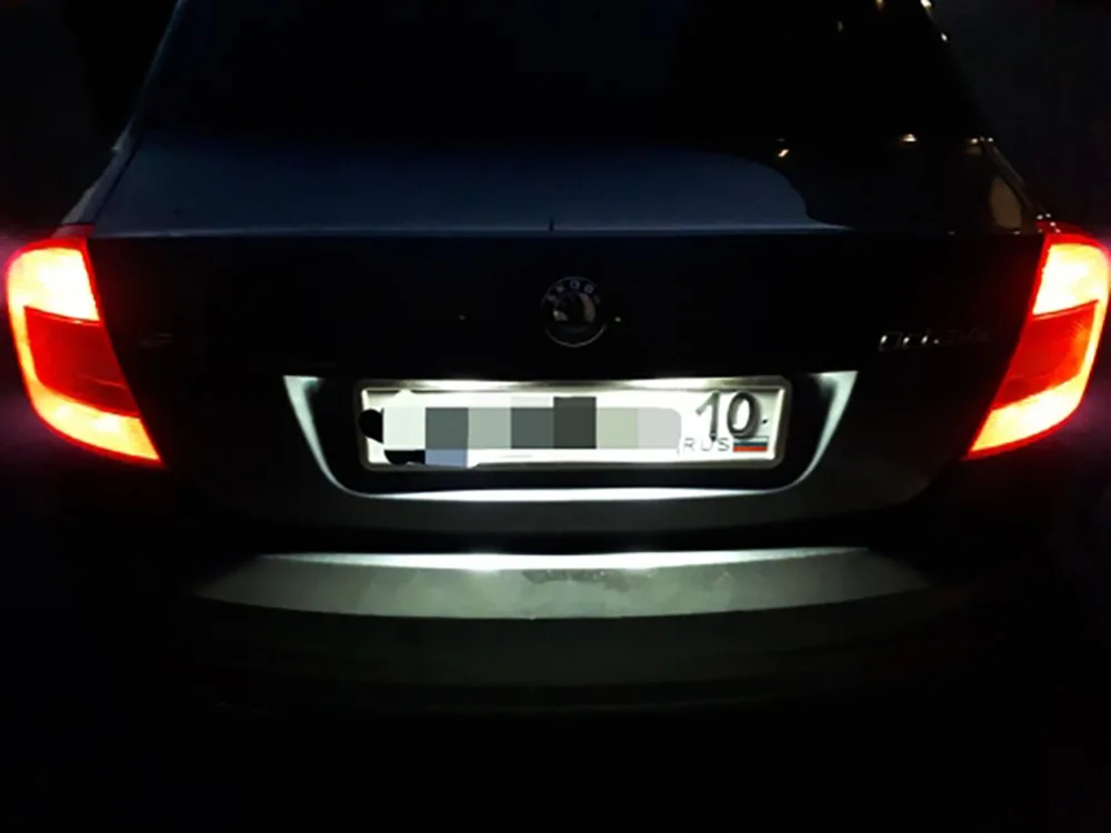 2Pcs Canbus Error Free Car LED Number License Plate Light for Skoda Octavia 2 1Z 2008~ Roomster 5J 2006-2010
2Pcs Canbus Error Free Car LED Number License Plate Light for Skoda Octavia 2 1Z 2008~ Roomster 5J 2006-2010