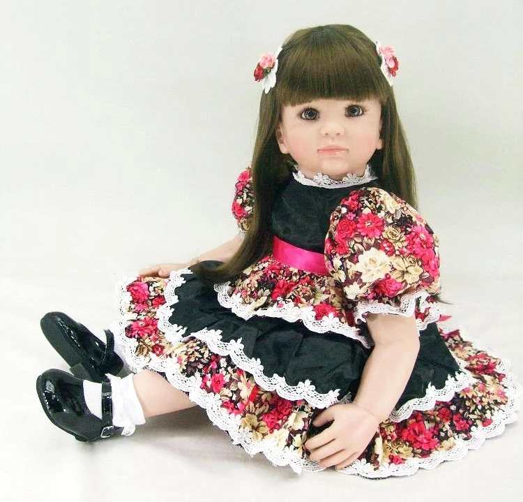 2018 Latest new bebe 60cm vinyl silicone reborn baby doll toy newborn girl babies princess doll birthday holiday gift dollmai
2018 Latest new bebe 60cm vinyl silicone reborn baby doll toy newborn girl babies princess doll birthday holiday gift dollmai