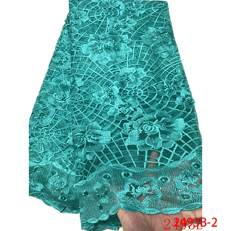 High Quality African Tulle Lace Fabric French Mesh Lace Fabrics with Beads Nigerian Lace Fabrics for Wedding Dress APW2493B-1
High Quality African Tulle Lace Fabric French Mesh Lace Fabrics with Beads Nigerian Lace Fabrics for Wedding Dress APW2493B-1