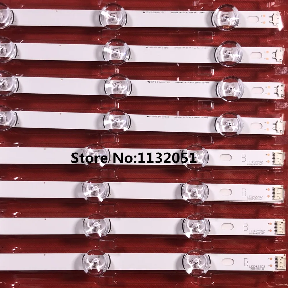 LED Backlight strip For LG 40"TV 40LF630V SVL400 HC400DUN-VCKN1-211X VCKN5-214X 40LH5300 INNOTEK DRT 4.0 3.0 40 6916L-0885A
LED Backlight strip For LG 40"TV 40LF630V SVL400 HC400DUN-VCKN1-211X VCKN5-214X 40LH5300 INNOTEK DRT 4.0 3.0 40 6916L-0885A