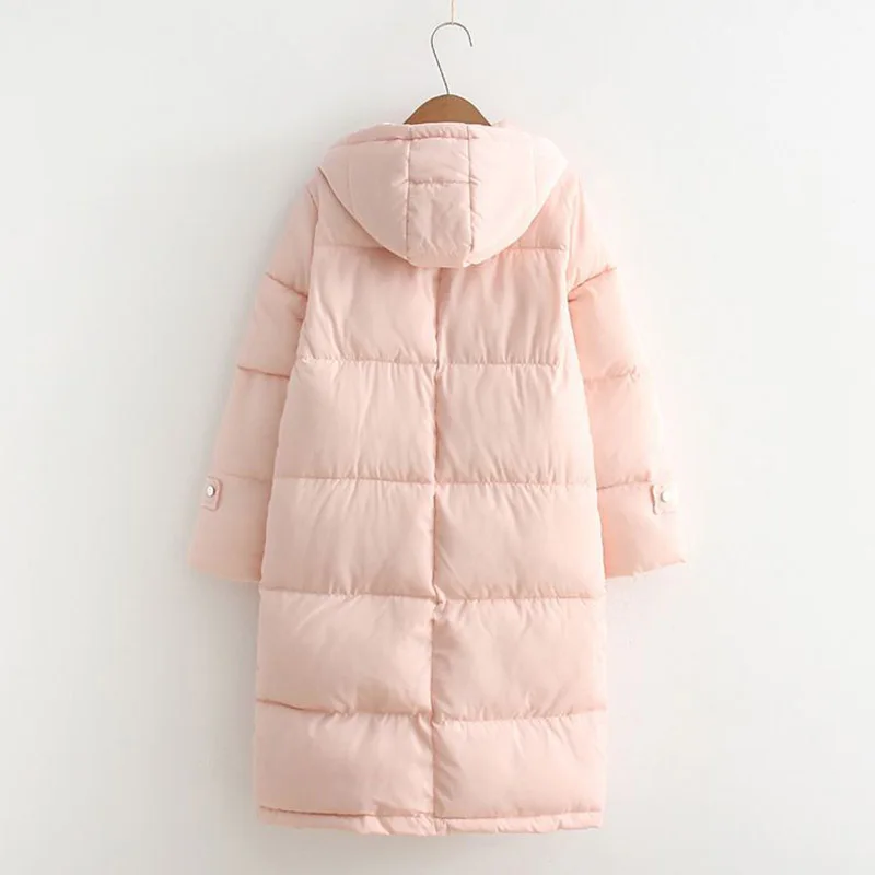 Women Parkas Korean Style Horn Buckle Cotton Outerwear Famale Solid Medium And Long Section Warm Parkas Bread Clothing WY179
Women Parkas Korean Style Horn Buckle Cotton Outerwear Famale Solid Medium And Long Section Warm Parkas Bread Clothing WY179