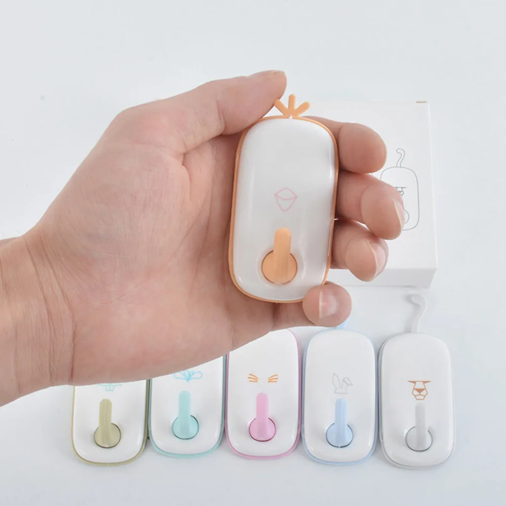Environmental protection cute space saving 6PCSCute Wall Hook Seamless Reusable Scratch Wall Hook for Kitchen Bathroom Ceiling
Environmental protection cute space saving 6PCSCute Wall Hook Seamless Reusable Scratch Wall Hook for Kitchen Bathroom Ceiling
