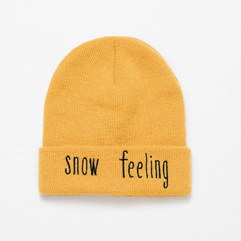 Winter Yellow Letter Embroidery Knit Women Beanies Hat Cap Unisex Spring Autumn Solid Woolen Knitted Female Men Skullies Cap Hat
Winter Yellow Letter Embroidery Knit Women Beanies Hat Cap Unisex Spring Autumn Solid Woolen Knitted Female Men Skullies Cap Hat