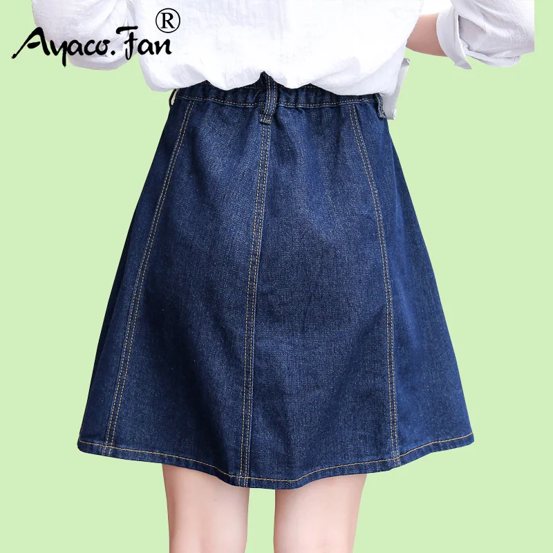2019 Youthful Denim Skirts for Women Students Girls New Fashion Lady Sweet High Waist A-Line Jeans Skirt All-match Clothing
2019 Youthful Denim Skirts for Women Students Girls New Fashion Lady Sweet High Waist A-Line Jeans Skirt All-match Clothing