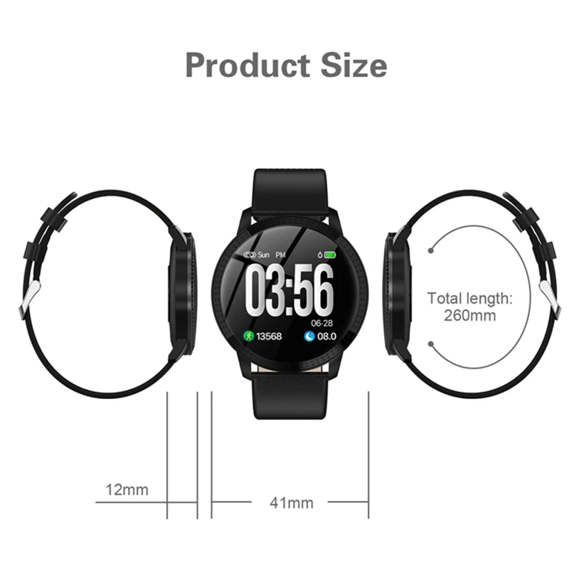 Умные часы серии OLED экран Push Message Bluetooth подключение Android IOS для мужчин и женщин gps