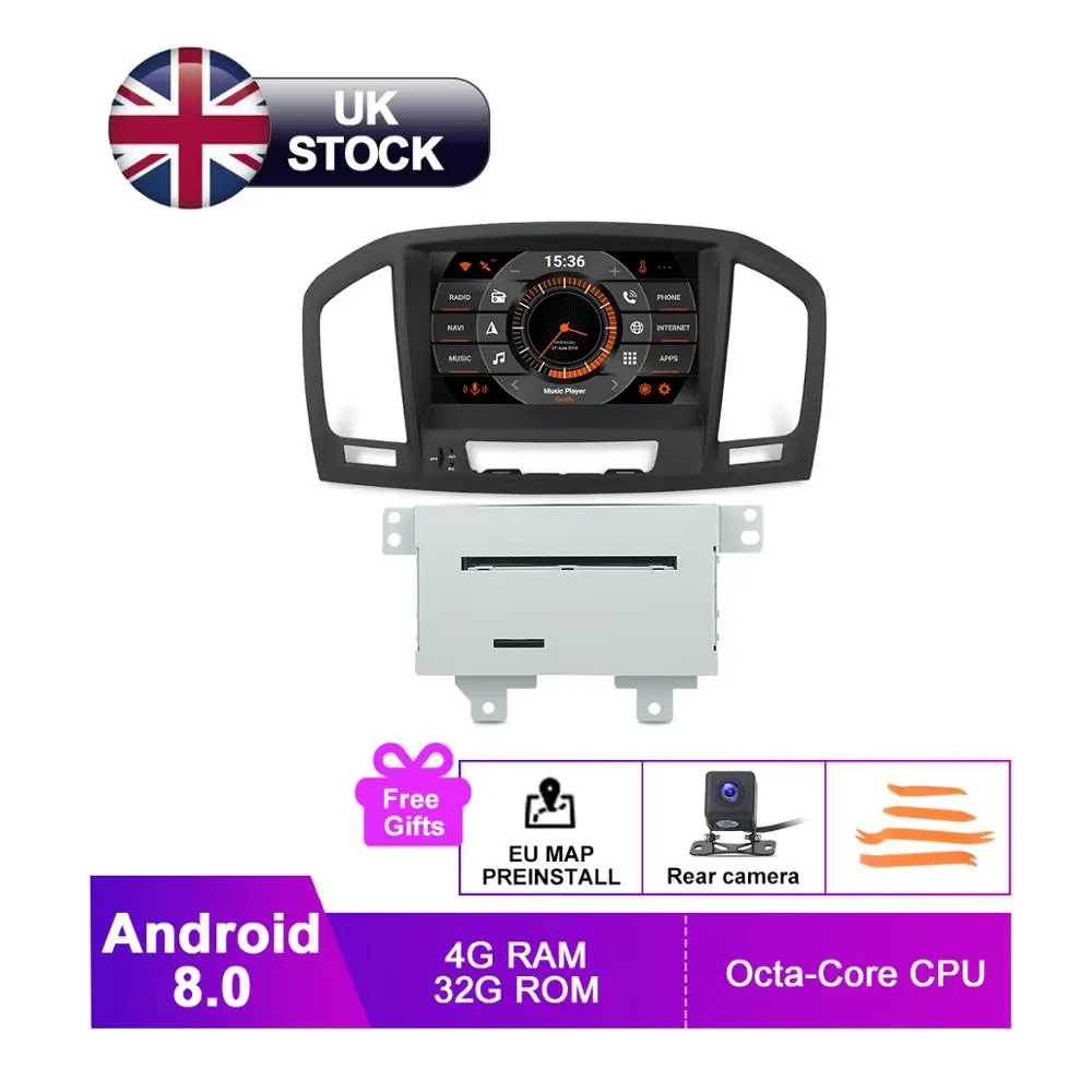 8 "IPS Автомобильный DVD Android 0 для Opel Vauxhall Insignia CD300 CD400 2009 2010 2011 2012 Авто радио GPS