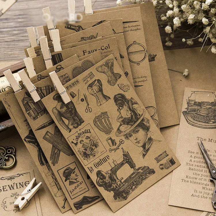 30pcs Modern Time Kraft paper card multi-use as Scrapbooking party invitation DIY Decoration gift card message card postcard
30pcs Modern Time Kraft paper card multi-use as Scrapbooking party invitation DIY Decoration gift card message card postcard