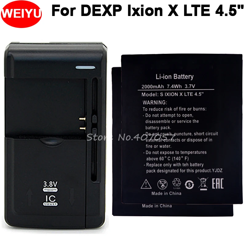2PCS For DEXP Ixion X LTE 4.5" Battery For INNOS BP-4C-I Accumulator 2000mAh+Universal Charger
2PCS For DEXP Ixion X LTE 4.5" Battery For INNOS BP-4C-I Accumulator 2000mAh+Universal Charger