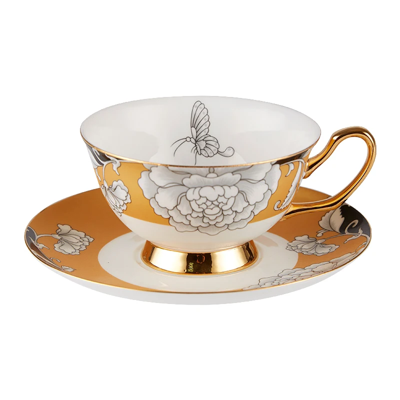 luxury tea cup set bone china Porcelain tea cups and saucers spoon design tazas de cafe espresso cup Afternoon tea party
luxury tea cup set bone china Porcelain tea cups and saucers spoon design tazas de cafe espresso cup Afternoon tea party