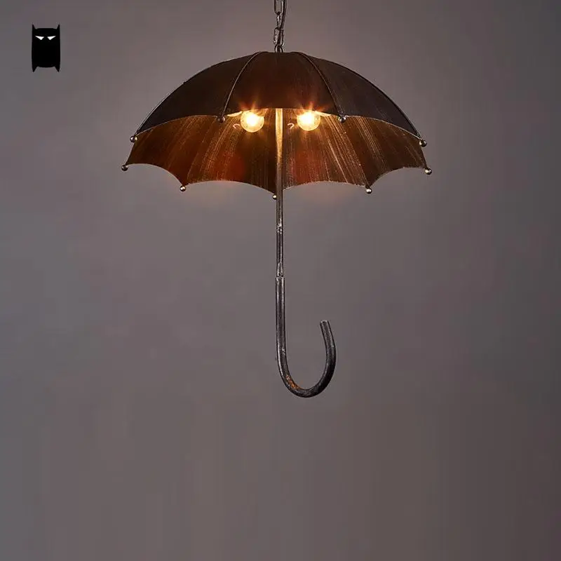 Black Wrought Iron Umbrella Shade Pendant Light Fixture Vintage Industrial Retro Art Hanging Ceiling Lamp Cafe Bar Restaurant
Black Wrought Iron Umbrella Shade Pendant Light Fixture Vintage Industrial Retro Art Hanging Ceiling Lamp Cafe Bar Restaurant