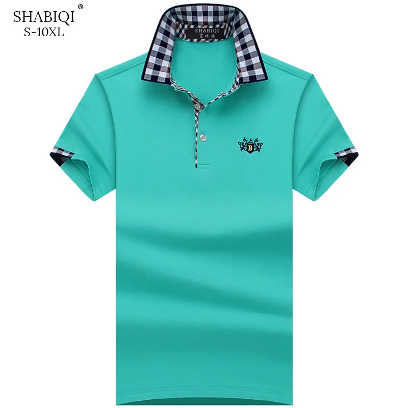 SHABIQI Plus Size S-10XL Brand New Men's Polo Shirt Men Cotton Short Sleeve Polo Shirt Embroidery Lion Mens Casual polo shirts
SHABIQI Plus Size S-10XL Brand New Men's Polo Shirt Men Cotton Short Sleeve Polo Shirt Embroidery Lion Mens Casual polo shirts