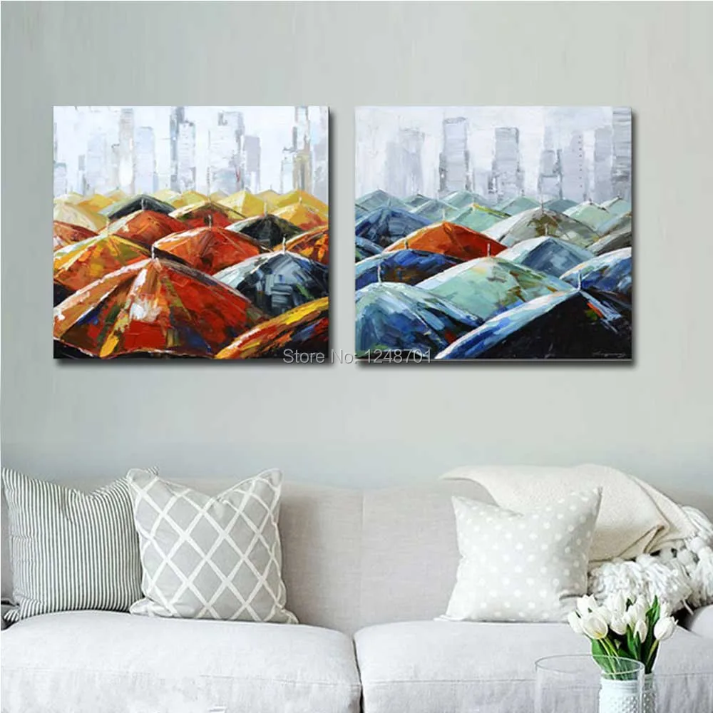 Hand Painted Abstract 2 Pieces Umbrella Canvas Wall Decorative Oil Painting Umbrella Wall Picture Living Room Home Wall Decoar
Hand Painted Abstract 2 Pieces Umbrella Canvas Wall Decorative Oil Painting Umbrella Wall Picture Living Room Home Wall Decoar