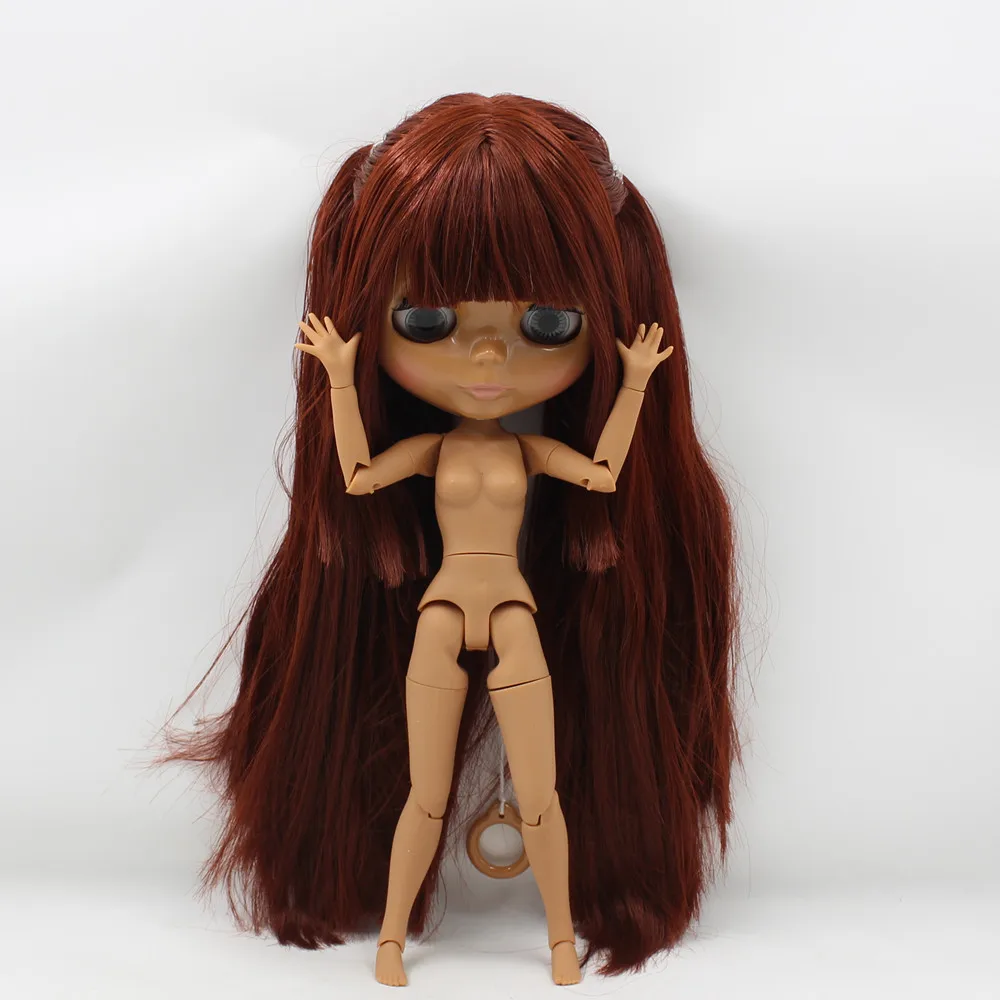 ICY DBS Blyth doll No.300BL0362 Red Brown hair with bangs JOINT body Chocolate skin 1/6 BJD
ICY DBS Blyth doll No.300BL0362 Red Brown hair with bangs JOINT body Chocolate skin 1/6 BJD