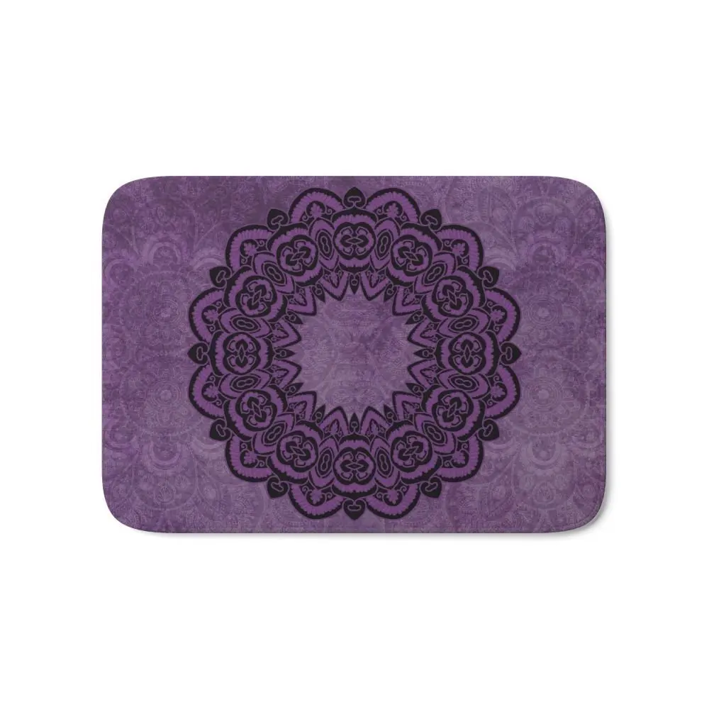 Круг в фиолетовый коврик для ванной 17 "x 24"|circle bath mats|circle matpurple mat |