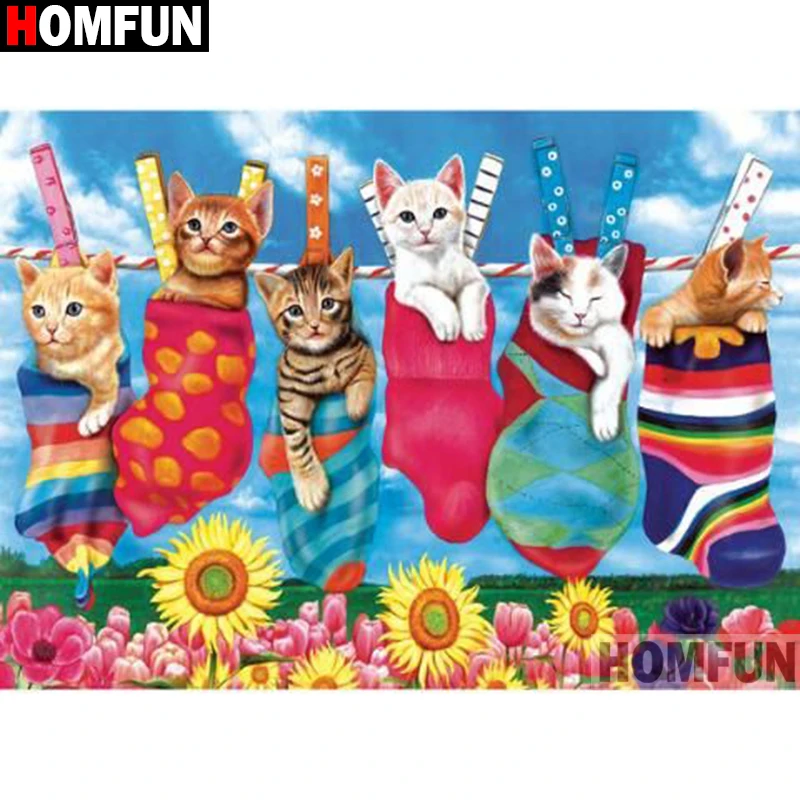 Алмазная живопись HOMFUN «Кот пейзаж», картина с полными квадратными/круглыми стразами 5D «сделай сам», вышивка крестиком, домашний декор, пода...
Алмазная живопись HOMFUN «Кот пейзаж», картина с полными квадратными/круглыми стразами 5D «сделай сам», вышивка крестиком, домашний декор, пода...