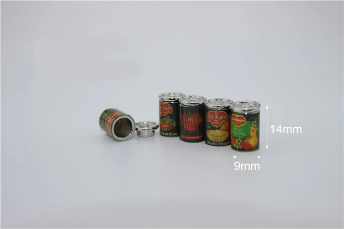 Cute 50PCS MINI Fruit Can ~ 1:12 Dollhouse Miniature Food Play Kitchen Doll Food Accessories Toys for children
Cute 50PCS MINI Fruit Can ~ 1:12 Dollhouse Miniature Food Play Kitchen Doll Food Accessories Toys for children