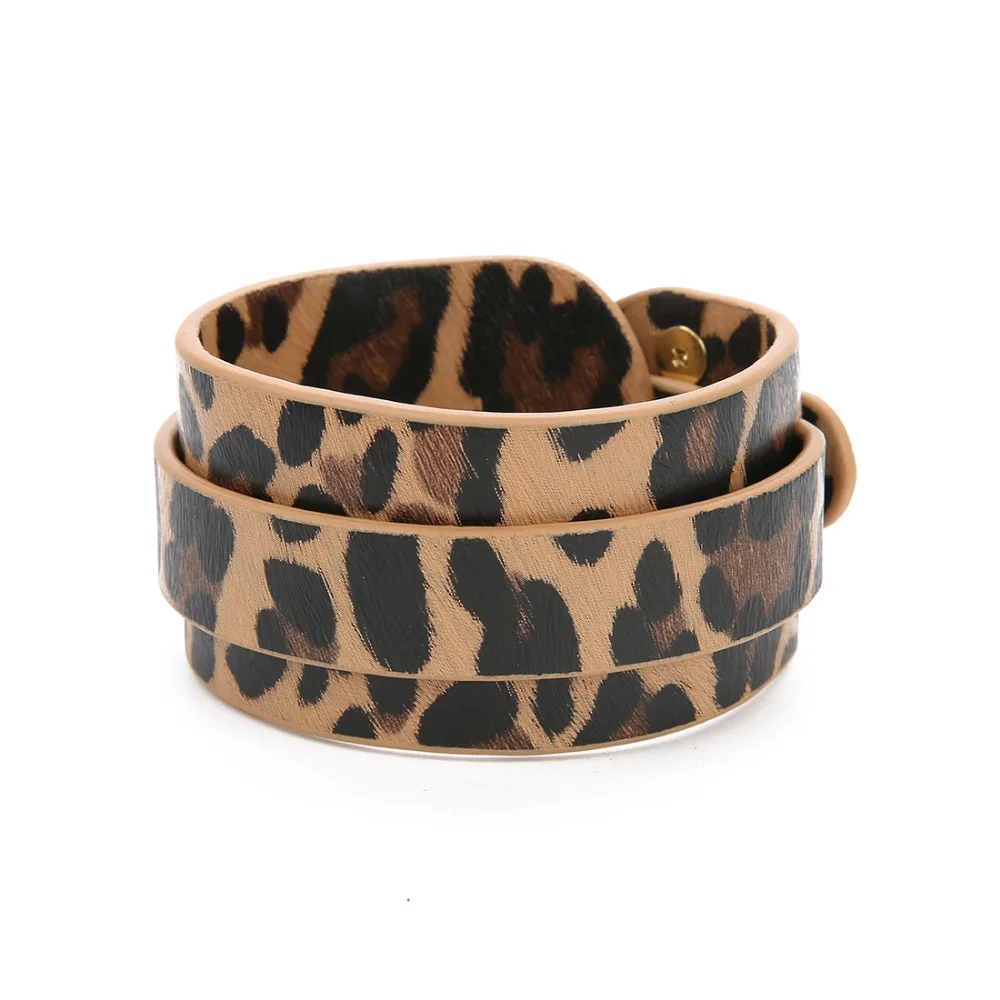2017 Charm Wide Leopard Leather Bracelet Multicolor Metallic Adjustable Lock Wrap Bracelet Women Bracelet Jewelry+Free Shipping
2017 Charm Wide Leopard Leather Bracelet Multicolor Metallic Adjustable Lock Wrap Bracelet Women Bracelet Jewelry+Free Shipping