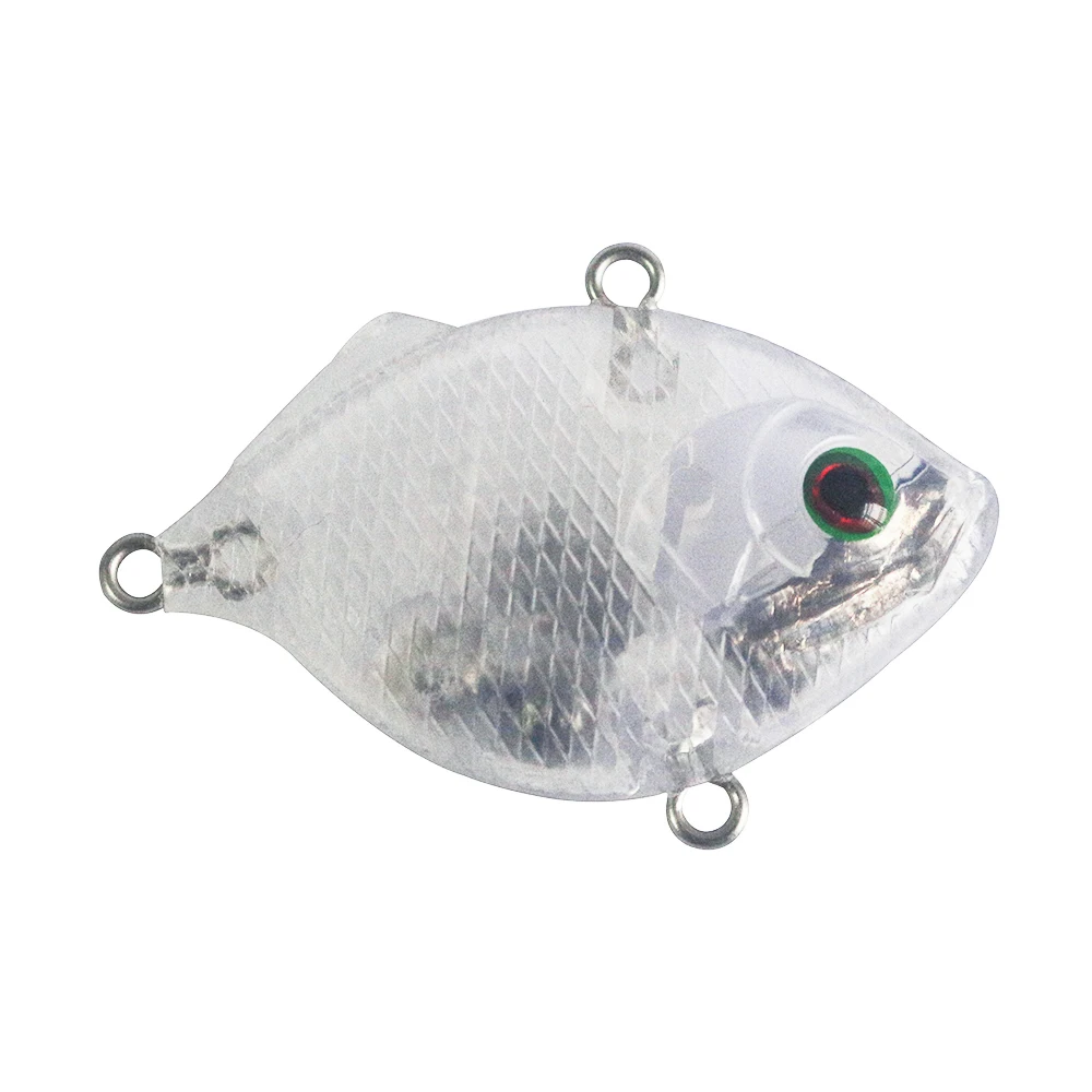 GYFISHING 20 шт неокрашенные новые рыболовные тонущие Lipless VIB твердые приманки