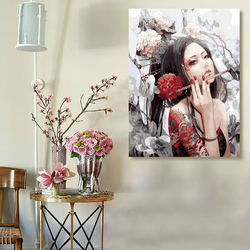 coloring by numbers Frameless picture sassy girl modular painting paint by number kits gift for kids home decor for room
coloring by numbers Frameless picture sassy girl modular painting paint by number kits gift for kids home decor for room