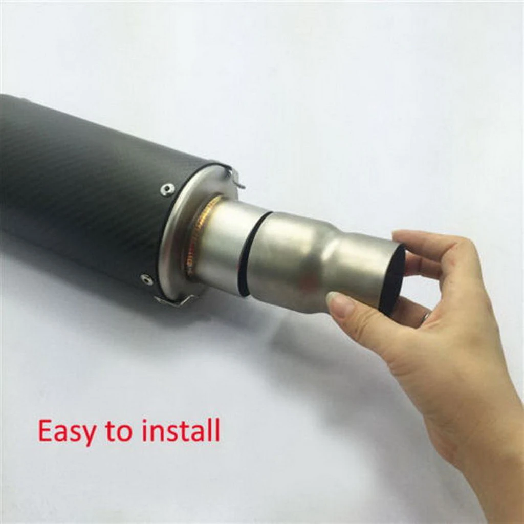 Heavy Duty Motorcycle Exhaust Tube Adapter Stainless Steel Reducer Durable Auto Replacement Parts 60 to 51mm
Heavy Duty Motorcycle Exhaust Tube Adapter Stainless Steel Reducer Durable Auto Replacement Parts 60 to 51mm