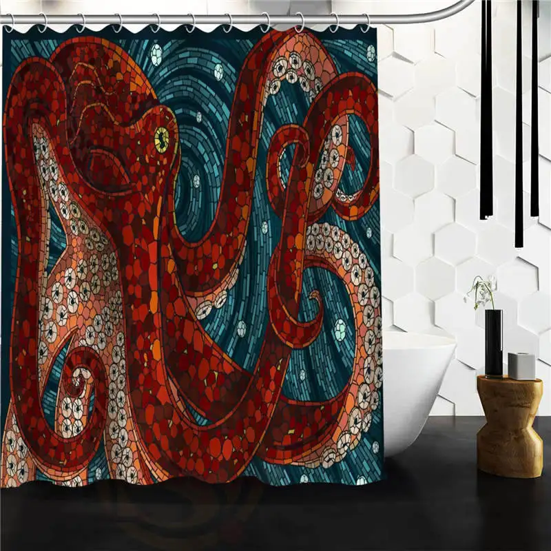 Custom Octopus Cute Animal custom Shower Curtain Bathroom decor various sizes Drop Shipping
Custom Octopus Cute Animal custom Shower Curtain Bathroom decor various sizes Drop Shipping