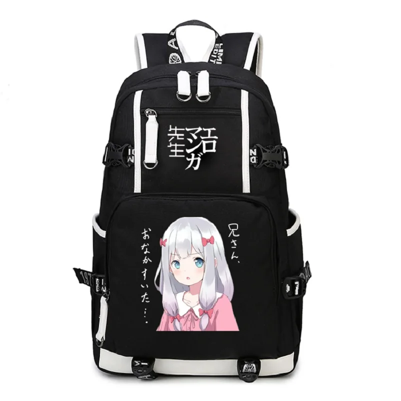 Unisex Anime Cos Eromanga Sensei Backpack Eromanga Sensei Sagiri Izumi Casual Student Casual Backpack Bag
Unisex Anime Cos Eromanga Sensei Backpack Eromanga Sensei Sagiri Izumi Casual Student Casual Backpack Bag