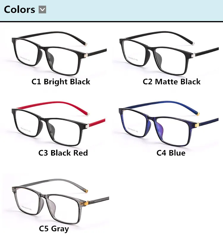 Детские оптические очки в оправе ультралегкие по рецепту пластиковая титановая