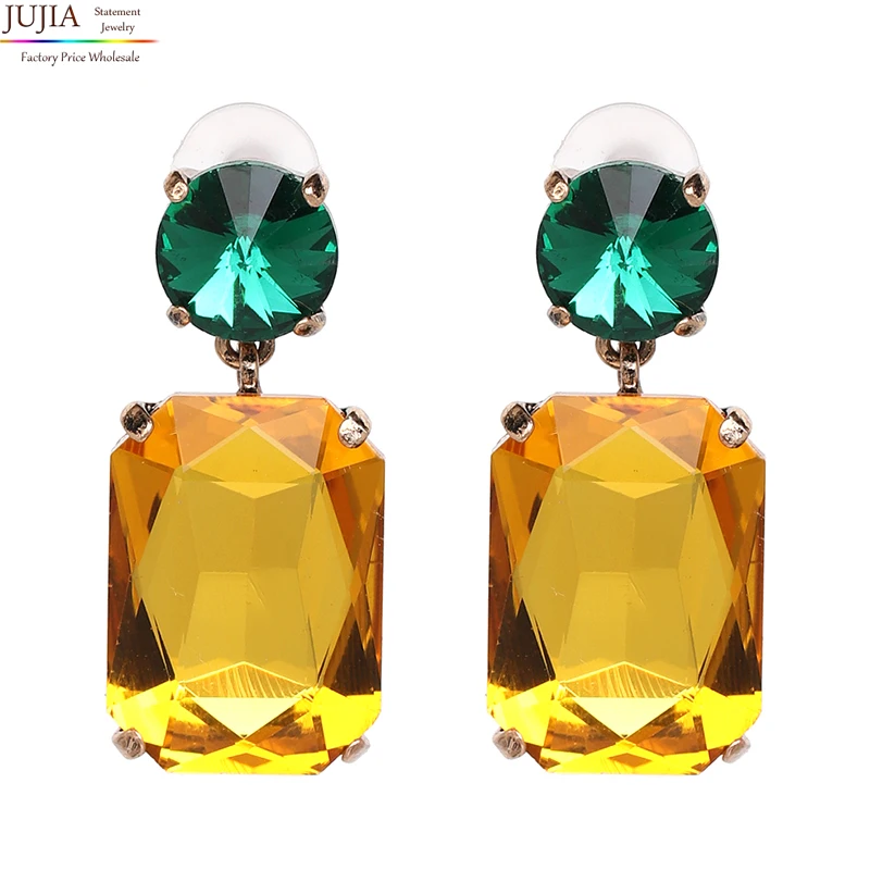 Wholesale JUJIA 11 Colors Good Quality Jewelry Vintage Simple Crystal Statement Fashion Square Crystal Drop Earrings For Women
Wholesale JUJIA 11 Colors Good Quality Jewelry Vintage Simple Crystal Statement Fashion Square Crystal Drop Earrings For Women