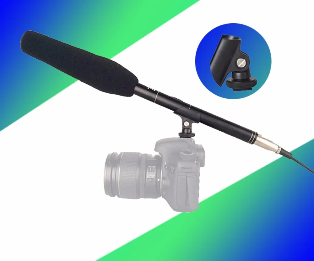 Camera Camcorder Video Microphone Uni-Directional System Stereo Condenser Mic for Canon Nikon Sony DSLR Camera
Camera Camcorder Video Microphone Uni-Directional System Stereo Condenser Mic for Canon Nikon Sony DSLR Camera