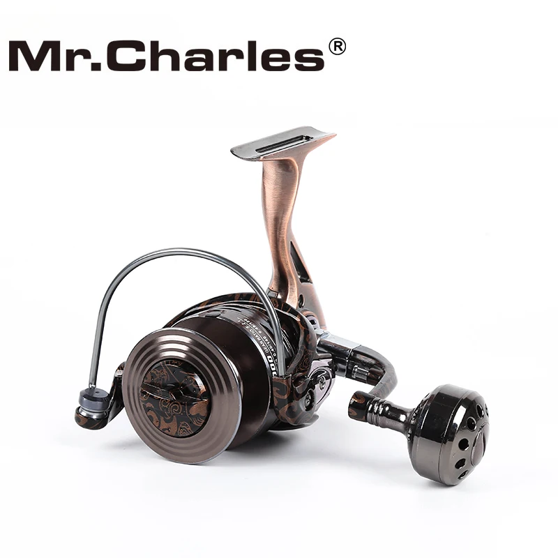 Mr.Charles HM3000 - HM40000 Spinning Fishing Reel, 5.2:1,5BB+1RB, Right/Left interchangeable handle Fishing Reel
Mr.Charles HM3000 - HM40000 Spinning Fishing Reel, 5.2:1,5BB+1RB, Right/Left interchangeable handle Fishing Reel