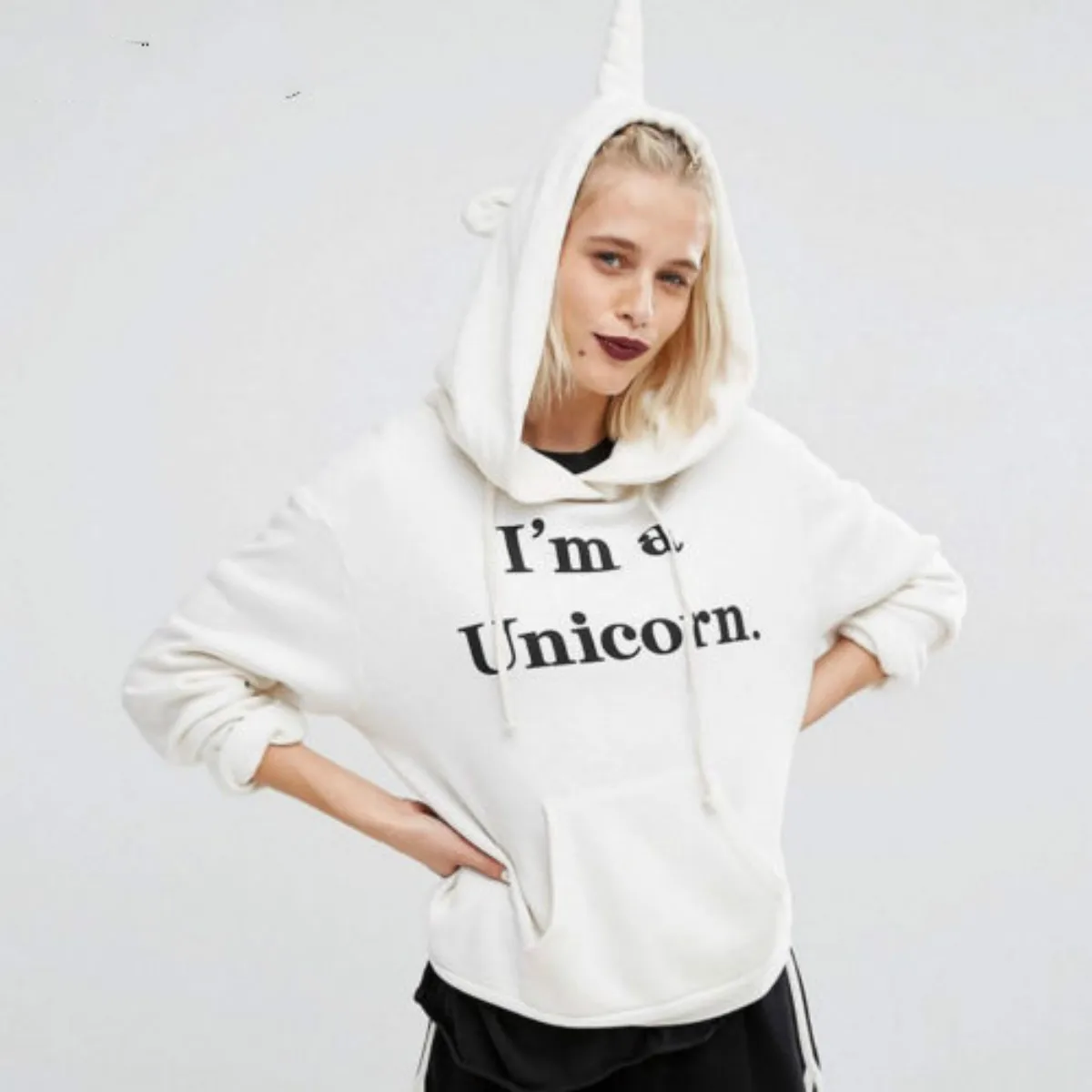 Hoodies Women Unicorn Hoodies 2018 Letter Hooded Casual Sweatshirt Long Sleeve Pullover Hooded Tops
Hoodies Women Unicorn Hoodies 2018 Letter Hooded Casual Sweatshirt Long Sleeve Pullover Hooded Tops