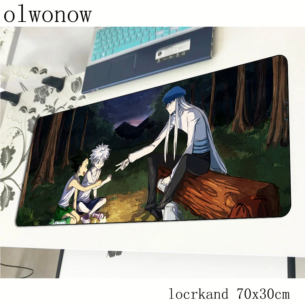 HUNTERxHUNTER pad mouse Fashion computer gamer mouse pad 70x30cm padmouse Halloween mousepad ergonomic gadget office desk mats
HUNTERxHUNTER pad mouse Fashion computer gamer mouse pad 70x30cm padmouse Halloween mousepad ergonomic gadget office desk mats