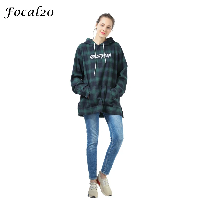 Focal20 Harajuku Women Plaid Hoodies Sweatshirt Long Sleeve Letter Embroidery Oversize Hooded Sweatshirt Pullover
Focal20 Harajuku Women Plaid Hoodies Sweatshirt Long Sleeve Letter Embroidery Oversize Hooded Sweatshirt Pullover