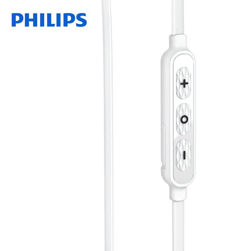 Оригинальные спортивные Philips SHB5850 Беспроводной наушники с Bluetooth4.1 Динамик провод