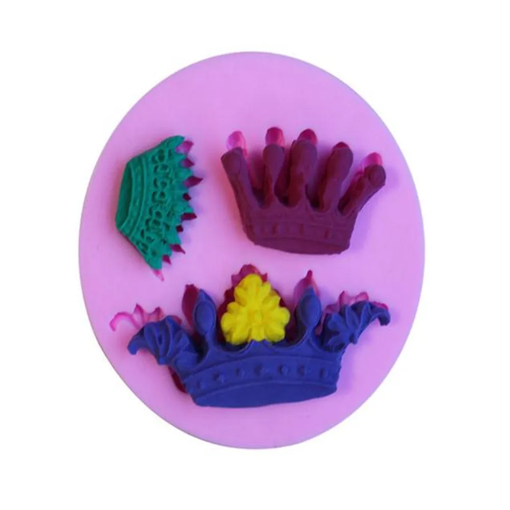 DIY Tools for Cake Decoration Lovely Cartoon Princess&Queen Crown 3D Liquid Silicone Pastry mould Pudding Ice Cube Soap Molds
DIY Tools for Cake Decoration Lovely Cartoon Princess&Queen Crown 3D Liquid Silicone Pastry mould Pudding Ice Cube Soap Molds