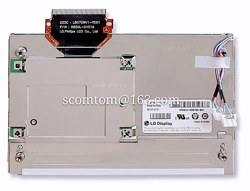7 дюймовый ЖК экран LB070WV1 TD01 (TD) (17) TD17 для W204 автомобилей GPS модули|Мониторы авто| |