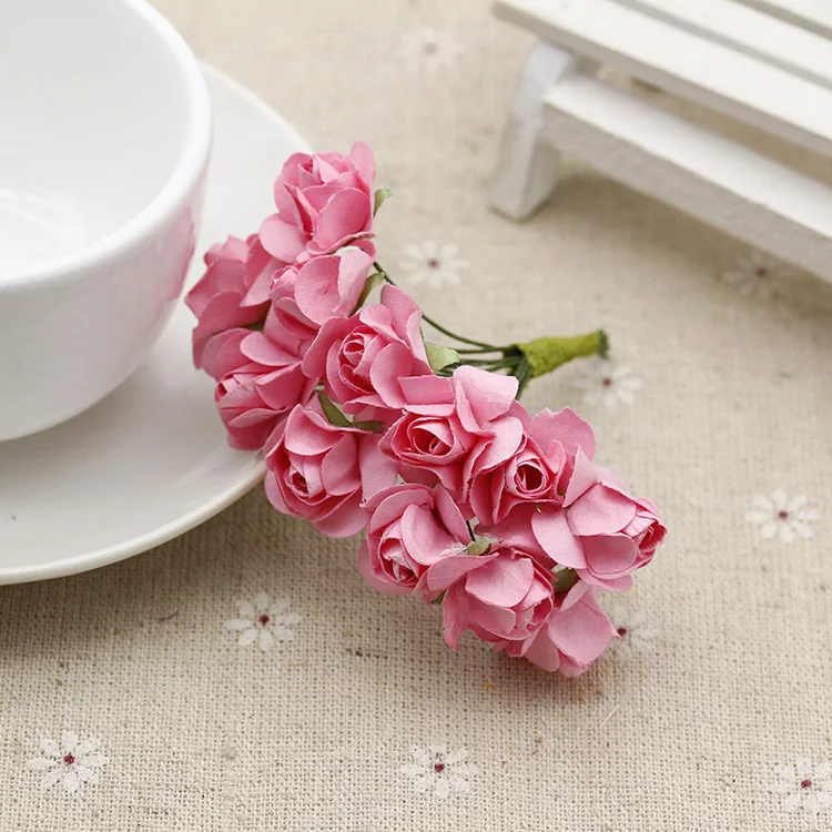 Mini Paper Roses Flowers bouquet for Scrapbooking Diy Paper Flower Decor Artificial Wedding Flower Decoration anniversaire
Mini Paper Roses Flowers bouquet for Scrapbooking Diy Paper Flower Decor Artificial Wedding Flower Decoration anniversaire