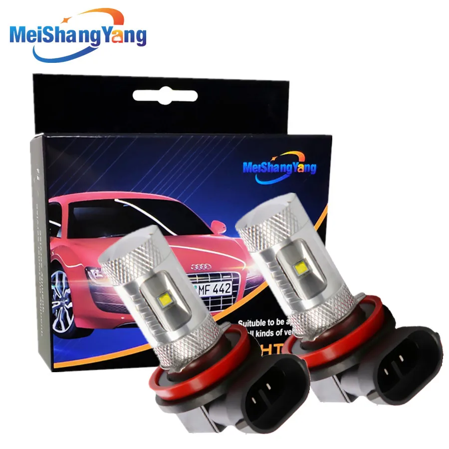 2pcs H11 LED Bulb Cree Chip Car Lights Day Running Lights Fog Lamp H8 LED Auto White 6000K 12V 30W
2pcs H11 LED Bulb Cree Chip Car Lights Day Running Lights Fog Lamp H8 LED Auto White 6000K 12V 30W