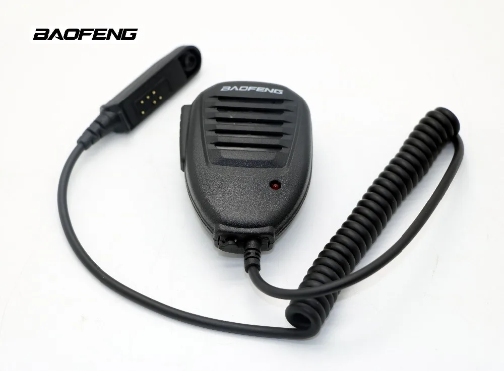 Новый иди и болтай walkie talkie “иди аксессуары для BAOFENG Динамик водонепроницаемый
