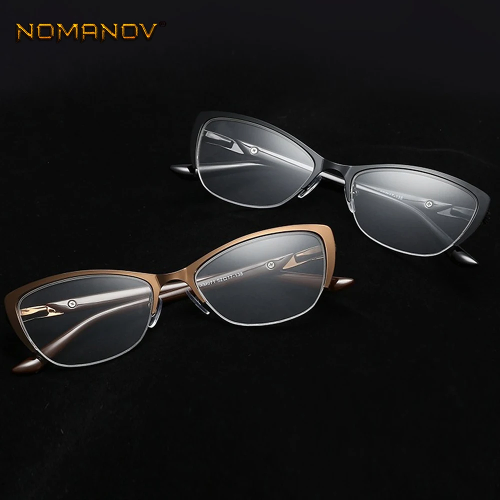 Custom Made Prescription Optical Glasses Photochromic Advanced Alloy Cat's Eye Black Brown Frame Myopia Short Sight Reading
Custom Made Prescription Optical Glasses Photochromic Advanced Alloy Cat's Eye Black Brown Frame Myopia Short Sight Reading