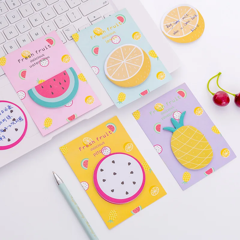Cute Kawaii Creative Small Fresh Fruit N Times Sticky Note Memo Pad Notebook Office Planner Sticker Paper School Stationery
Cute Kawaii Creative Small Fresh Fruit N Times Sticky Note Memo Pad Notebook Office Planner Sticker Paper School Stationery
